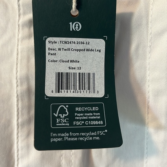 TenTree cropped pant - Picture 2 of 3